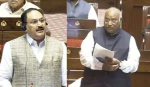 Kharge Nadda LPG dispute
