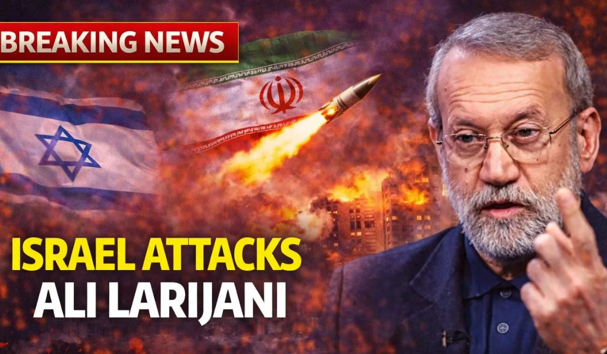 Israel attacks Ali Larijani(Source:AI ganrated )