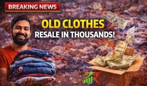 Old Clothes Resale in Thousands (Source:AI ganrated )