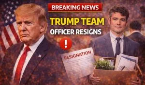Trump Team Officer Resigns (Source:AI ganrated )