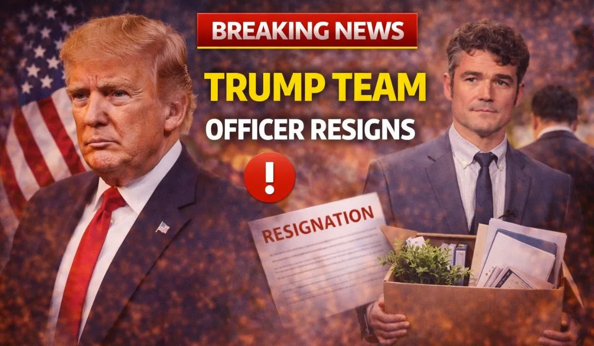 Trump Team Officer Resigns (Source:AI ganrated )