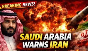 Saudi Arabian warns Iran(image: AI Ganreated )