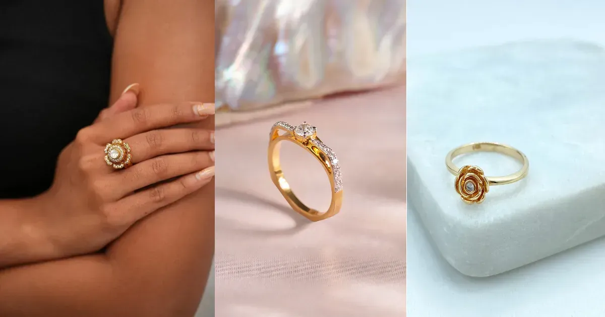 Top 4 Sone Ki Anguthi Ke Designs: हर मौके के लिए परफेक्ट सिंपल गोल्ड ...