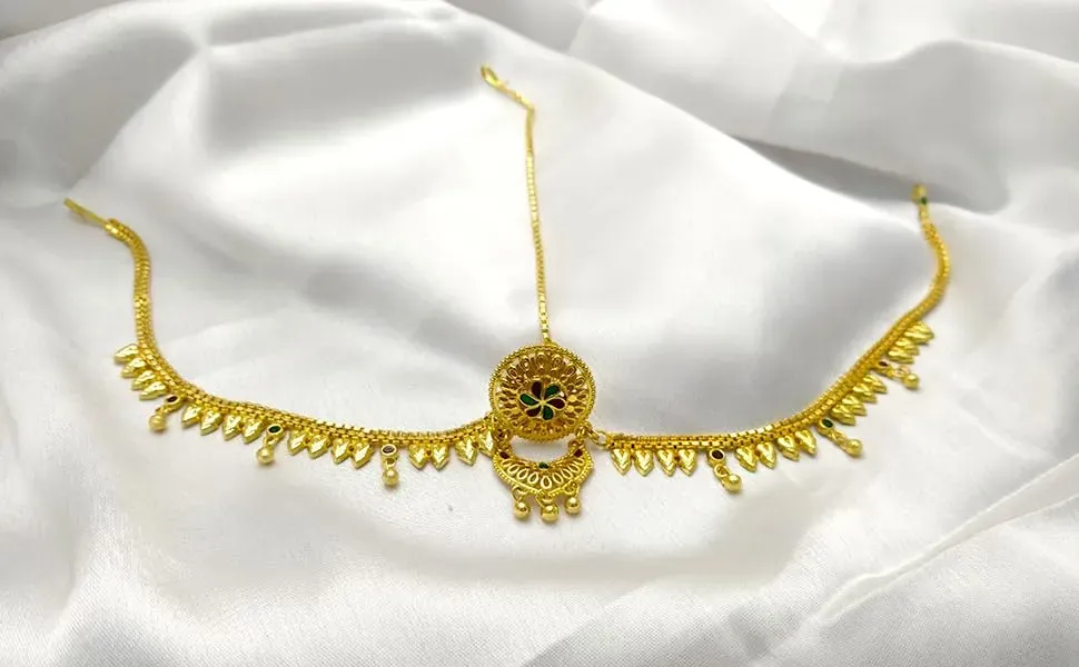 Gold Maang Tikka Designs( Source: Social Media)
