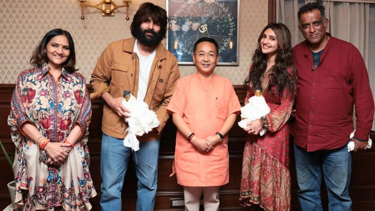 Sreeleela on Kartik Aaryan