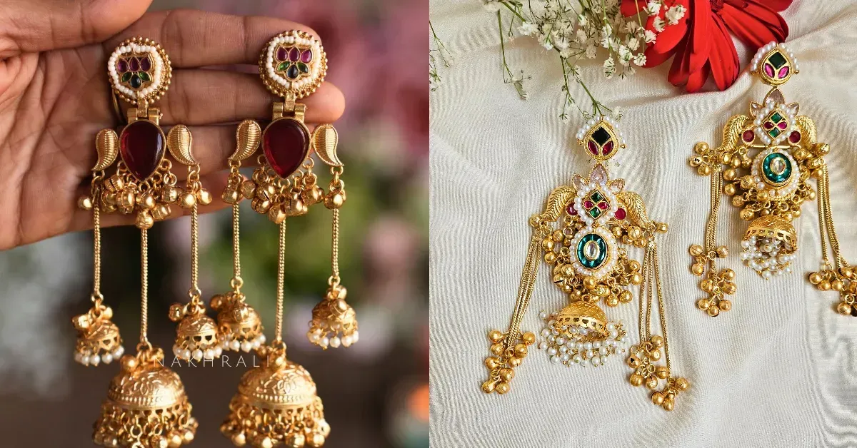 Kashmiri Earring Design( Source: Social Media)