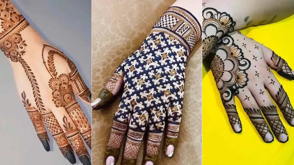 Gangaur Mehndi Design( Source: Social Media)