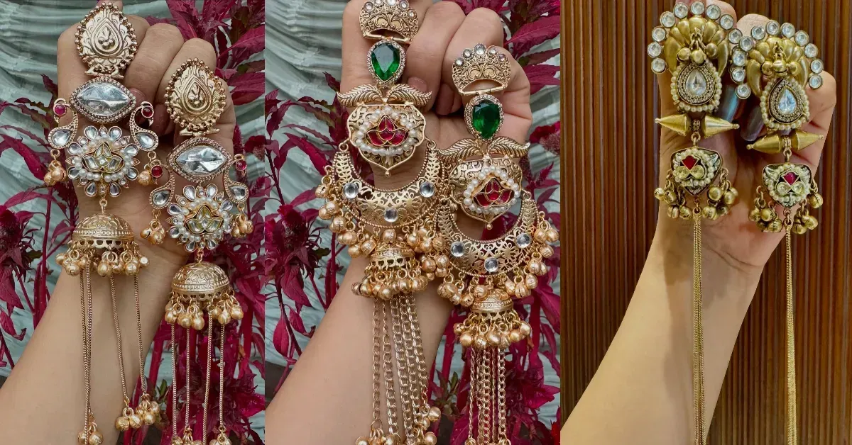 Kashmiri Earring Design( Source: Social Media)