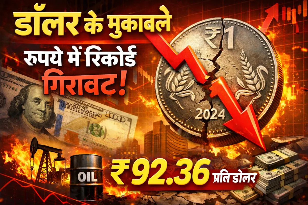 Rupee Hit Record Lows Against Dollar