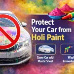 How to Protect Car from Holi Paint
