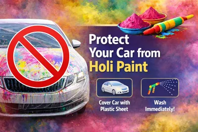 How to Protect Car from Holi Paint