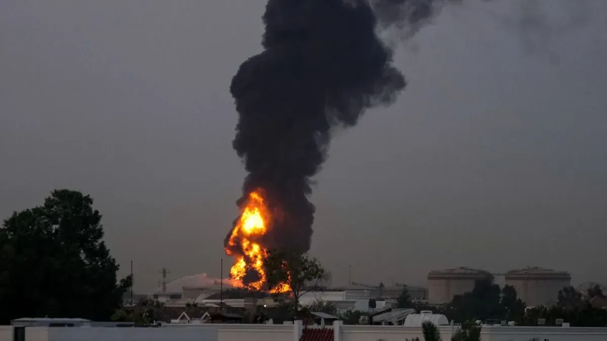 Iran Attack on Qatar Ras Laffan