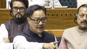 Kiren Rijiju in Loksabha