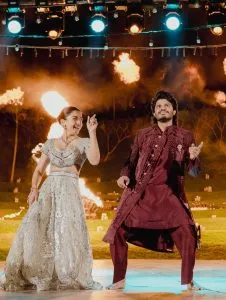 Rashmika And Vijay Musical Night Photos