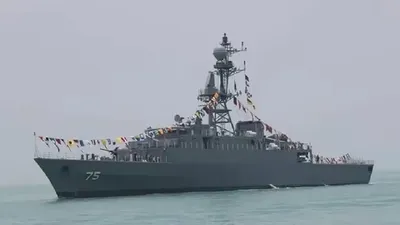 US Sank Iran Warship