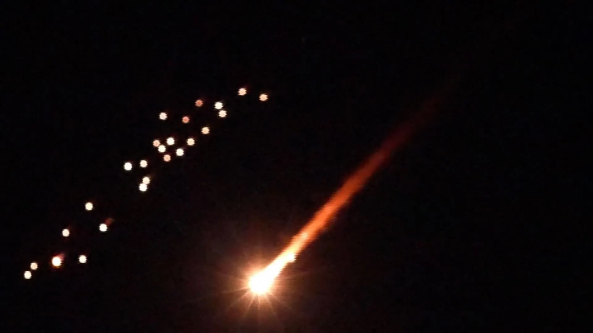 Cluster Bomb Attack On Tel Aviv