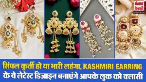 Kashmiri Earring Design( Source: Social Media)