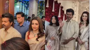 Vijay Thalapathy With Trisha Krishnan