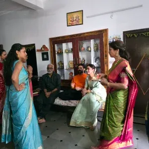 Rashmika Visits Vijay Maternal Home