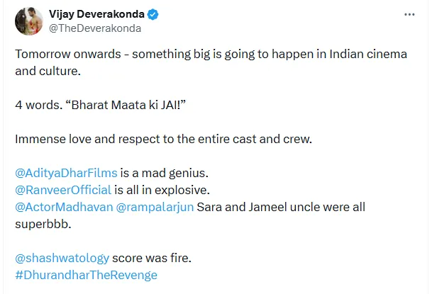 Dhurandhar The Revenge( Source: Social Media)