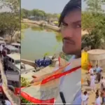 Groom shows off 100 Meter wedding Garland