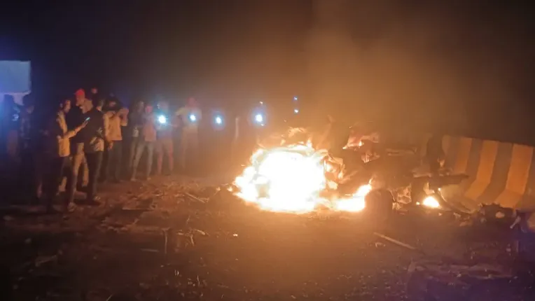 Mirzapur Road Accident