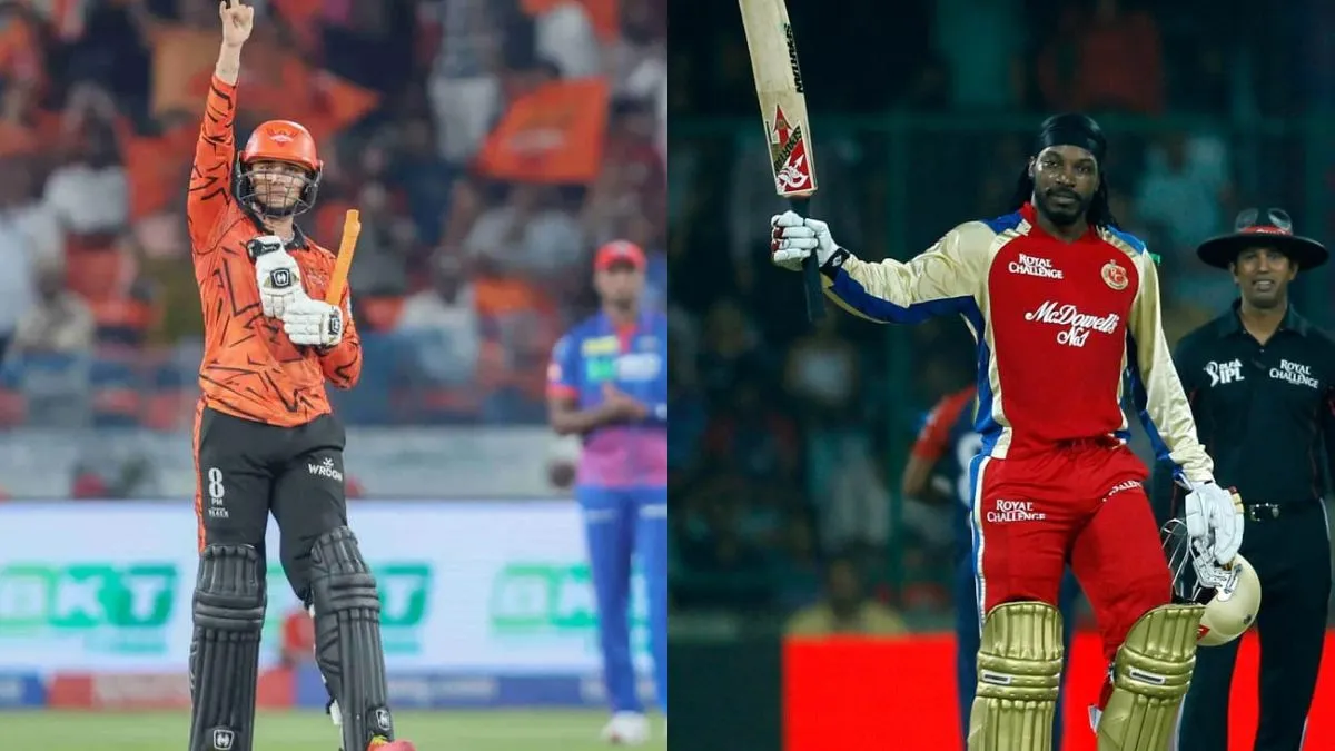 Abhishek Sharma broke Chris Gayle Record