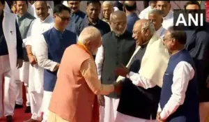 Ambedkar Jayanti Kharge Modi Viral Video