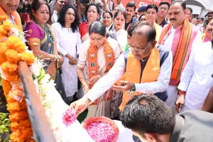 CM Vishnu Deo Sai BJP Foundation Day