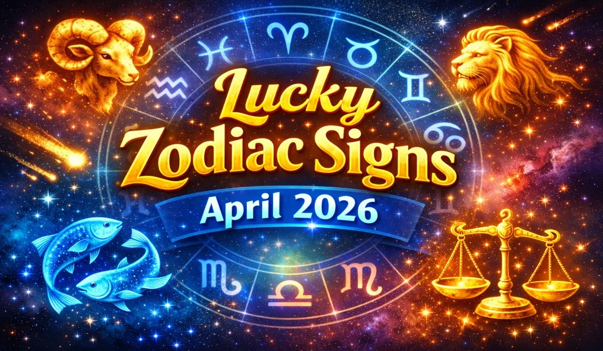 Lucky Zodiac Signs April 2026