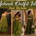 Mehndi Outfit Ideas for Bride