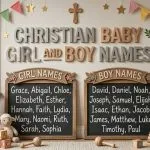 Christian Baby Girl and Boy Names