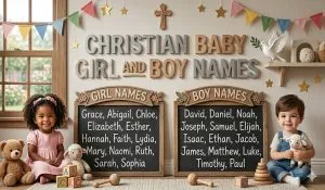 Christian Baby Girl and Boy Names