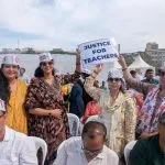 Ramlila Maidan Teachers Protest