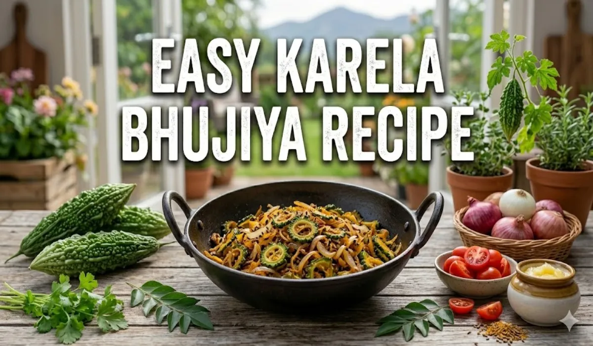 Easy Karela Bhujiya Recipe