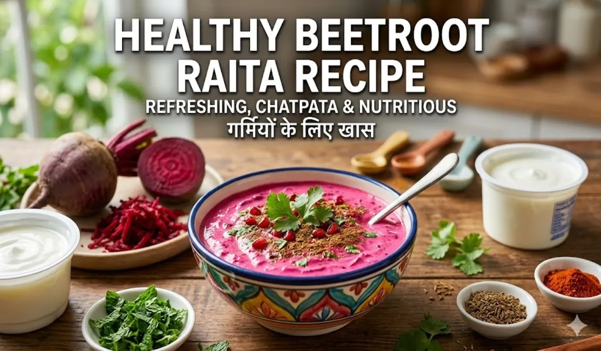 Healthy Beetroot Raita Recipe