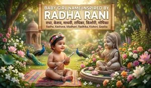 Baby Girl Name Inspired by Radha Rani
