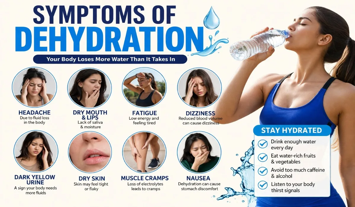 Symptoms of Dehydration