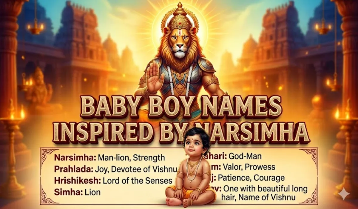 Baby Boy Name Inspired by Narsimha