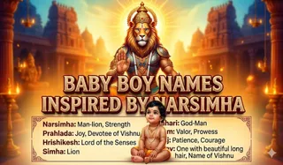 Baby Boy Name Inspired by Narsimha