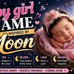 Baby Girl Name Inspired by Moon