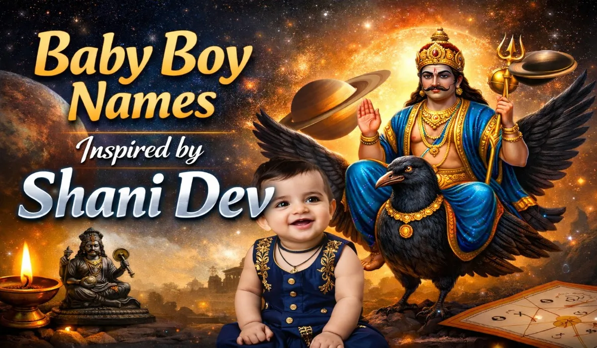 Baby Boy Name Inspired by Shani Dev