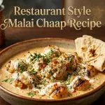Restaurant Style Malai Chaap Recipe