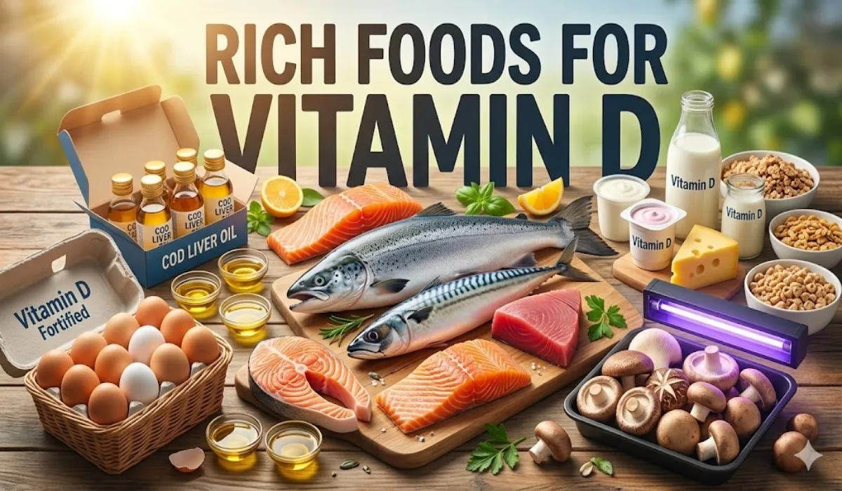 Rich Foods for Vitamin D