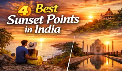 Best Sunset Points in India