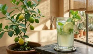 Empty Stomach Morning Drink for Summer