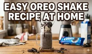 Easy Oreo Shake Recipe at Home