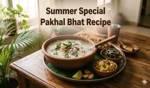 Summer Special Pakhal Bhat Recipe