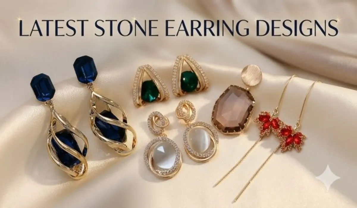 Latest Stone Earring Designs