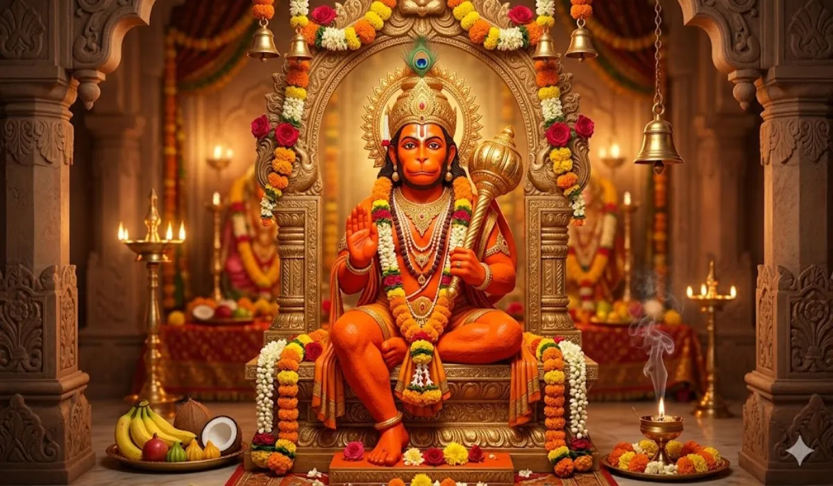 Hanuman and Sita Sindoor Story